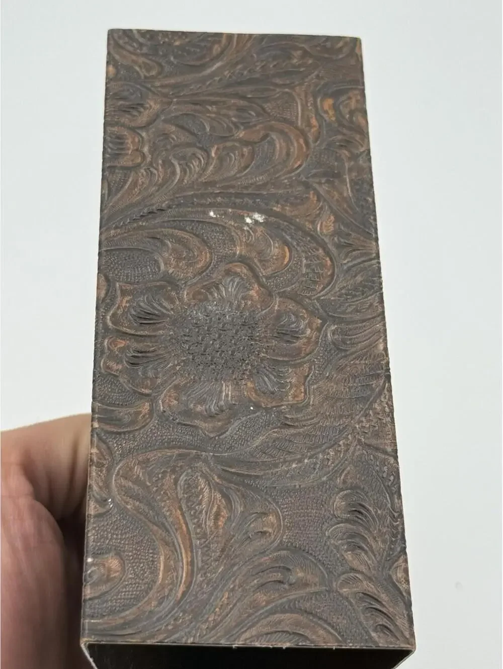 Rare Arizona 75th Anniversary Art Engraved Copper Style Napkin Holder